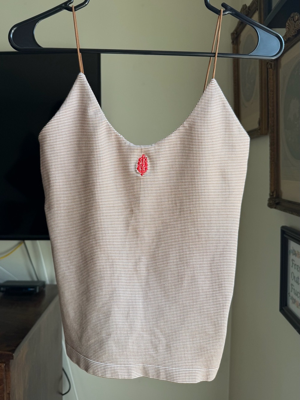 NWT- FP Movement Skinny Strap Stripe Tank - Picture 3 of 3